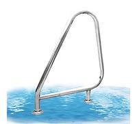 KHLMSRXJ Pasamanos de Seguridad para Piscinas Pasamanos de Seguridad para Piscinas, con Placas de Soporte de instalación rápida, rieles guía de SPA curvos para entradas de Piscinas enterrad