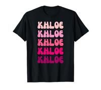 Khloe First Name Minimalist Design Camiseta