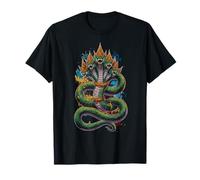 Khmer Naga Serpiente Angkor Wat Mito Camboya Arte Camiseta