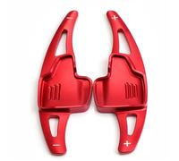 KHOFVSXWD Compatible con EcoSport para Titanium para Bronco para volante de coche Fiesta ST, palanca de cambios, extensiones de cambios, palas de cambio (rojo)