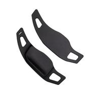 KHOFVSXWD Compatible con Fiat para 600 2023 2024 2025 calcomanías de extensión de paleta de cambio de volante de coche (negro)