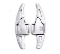 KHOFVSXWD Compatible con Focus 2015 2016 2017 2018 2019 para Ecosport 2018 2019 para volante de coche, extensor de palanca de cambios (plateado)