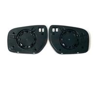 KHOFVSXWD Compatible con Koleos 2012 2013 2014 2015 2016 Puerta Lateral Automática Gran Angular Calefactable Espejo Convexo para Coche 963668842R, 963651981R Cristal Retrovisor(Left and Right)