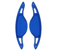KHOFVSXWD Compatible con Nissan para Altima para Platinum Sr Sl para volante de coche, extensor de paleta de cambio, calcomanía para volante de volante (azul)