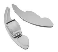 KHOFVSXWD Compatible con VW para Golf 6 Mk5 Mk6 R20 R36 para extensión de paleta GTI, paletas de cambio de coche, extensión de paleta de cambio de marchas (plata)