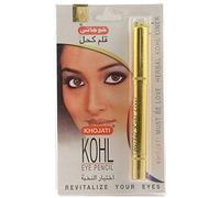 Khojati Herbal Kohl - Lápiz delineador de ojos, color negro