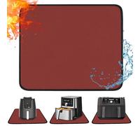 Khongoo Alfombrilla resistente al calor para freidora de aire, alfombrilla térmica de 30 x 45 x 0,1 cm para proteger la encimera, accesorios de freidora de aire compatibles con Ninja, Cosori, Tefal