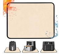 Khongoo Base ignífuga de 30 x 45 cm de 1 mm, alfombrilla de protección térmica para freidora de aire, base resistente al calor para encimeras de cocina, resistente al aceite y al agua, así como fácil