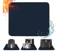 Khongoo Base ignífuga de 30 x 45 cm de 1 mm, esterilla de protección térmica para freidora de aire, base resistente al calor para encimeras de cocina, resistente al aceite y al agua, así como fácil de