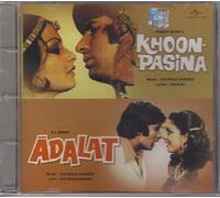 Khoon Pasina / Adalat (2 Film CD Combo / Music: Kalyanji Anandji / Bollywood Film Soundtracks) by Lata Mangeshkar, Kishore Kumar, Mohd. Rafi, Yesudas...etc (0100-01-01)