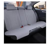 Khqdnh Funda Asiento Coche Funda Universal Asiento Coche Todas Las Estaciones Ante Perforado Transpirable Cojines Protectores Antideslizantes Cojín Asiento Coche(Grey Rear Seats Set)