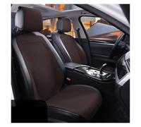 Khqdnh Funda Asiento Coche Funda Universal Asiento Coche Todas Las Estaciones Ante Perforado Transpirable Cojines Protectores Antideslizantes Cojín Asiento Coche(2pc Brown Seats)