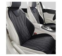 Khqdnh Funda Asiento Coche Protección Asientos Coche Funda Universal Asiento Transpirable Todas Las Estaciones Fundas Perforadas Gamuza Látex Automóvil Cojín Asiento Coche(2pc Black Seats)
