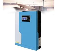 KHRKHHXLA Inversores solares Inversor Solar híbrido de 5,5 kW 220 V CA 48 V CC Controlador de Carga Solar MPPT Integrado de 100 A Entrada fotovoltaica de 500 V Onda sinusoidal Pura(3.5KW 24V)