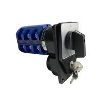 KHRKHHXLA LW26-63/3 Apagado-Encendido con Llave 63A 690V Control de Circuito Selector de Motor Contacto de Plata tripolar Conversión YMW26 Leva giratoria(01)