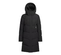 khujo Chaqueta de invierno para mujer Graya Abrigo de invierno Abrigo corto Abrigo acolchado, Negro , S