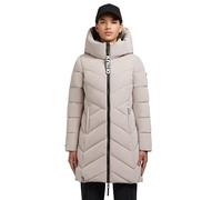 khujo Darka2 - Abrigo de invierno para mujer, color azul marino, 123 Greige, M