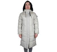 Khujo Desna Damen Abrigo De Invierno Chaqueta Parka Larga Beige Claro