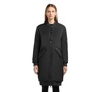 khujo Lulu - Abrigo de invierno para mujer (extra largo, brillante, talla XS-XXL), Bomber Black, M