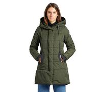 Khujo Sherma 1408CO193 Abrigo para mujer verde oscuro. S