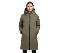 khujo Yaak3-YM - Abrigo de invierno para mujer, con capucha grande, tallas XS-XXL, Light Moss Green, XL