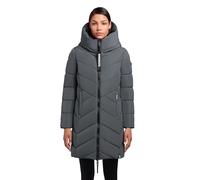 Khujo YM-Darka2 - Abrigo largo de invierno para mujer, acolchado con capucha y llavero, XS-XXL, S