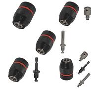 KhUKhu Adaptador de portabrocas de Metal SDS Vástago 1.5-13 mm Mini portabrocas Convertidor de Cambio rápido Portabrocas de Taladro eléctrico sin Llave Herramientas de Hardware (Color : Styled)
