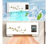 KHUKHU Aire acondicionado portátil de pared, sin instalación, silencioso, con temporizador, for casa u oficina.(C)