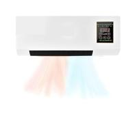 KHUKHU Aire acondicionado portátil de pared, sin instalación, silencioso, con temporizador, for casa u oficina.(A)