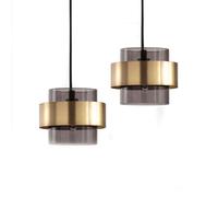 KhUkhu Bar Cafetería Nueva Lámpara Nórdica Minimalista Restaurante Personalidad Accesorio Creativo Sombra De Luz Dormitorio Mesita De Noche Pequeña Luz Colgante Droplight Lámpara Colgante,2