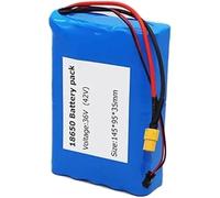 KHUKHU Batería de Bicicleta eléctrica de 36 V y 6 Ah, de Iones de Litio, Resistente al Agua, de Repuesto for Motor de Scooter de 200 W, 250 W y 350 W.(T)