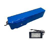 KHUKHU Batería de Iones de Litio de 60 V con Cargador, 20 Ah, 16S3P, BMS Integrado for Bicicletas eléctricas, Compatible con Motores de 200-1000 W.(T Plug)
