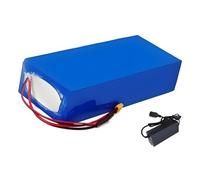 KHUKHU Batería de Iones de Litio de 72 V, 30 Ah, 20S4P con protección BMS integrada for Bicicletas eléctricas de 200 a 1000 W. Incluye Cargador.(T Plug)