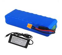 KHUKHU Batería de Iones de Litio for Bicicleta eléctrica de 36 V y 10 Ah con protección BMS integrada y Cargador, Ideal for Motores de Bicicleta eléctrica de 500 W.(XT60 Plug+T Plug)