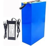 KHUKHU Batería de Iones de Litio for Bicicleta eléctrica de 48 V y 40 Ah con protección BMS integrada y Cargador, Ideal for Motores de 200-1200 W.(XT90)
