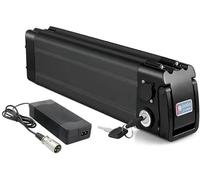 KHUKHU Batería de Litio for Bicicleta eléctrica (36 V, 48 V, 15 Ah, 20 Ah y 25 Ah) con Cargador de 2 A for Motores de 1000 W, 800 W, 500 W, 350 W y 250 W.(36V,25Ah)