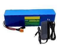KHUKHU Batería Iones Litio 48 V 20 Ah for Bicicletas eléctricas Scooters con Cargador en T(Xt60)