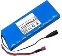 KHUKHU Batería Litio Bicicleta eléctrica 36 V y 20 Ah con Cargador, Compatible Scooters, motosierras y sillas de Ruedas.(T+DC,UK)