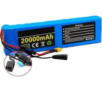 KHUKHU Batería Litio for Bicicleta eléctrica 36 V 20 Ah con BMS 30 A, Compatible con Bicicletas eléctricas Scooters 200 W, 350 W 500 W.
