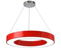 KhUkhu Lámpara Colgante Circular Hueca LED De Color para Jardín De Infantes, Lámpara Colgante Circular Verde Y Amarilla, Lámpara Colgante para Oficina, Escuela, Aula, Luz Redonda De Techo,Warm Light