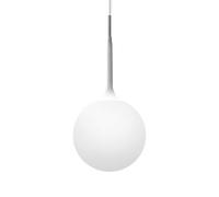 KhUkhu Lámpara Colgante De Estilo Moderno con Forma De Globo De Cristal Redondo, Lámpara De Techo De Una Luz para Comedor, Dormitorio, Sala De Estar,20cm