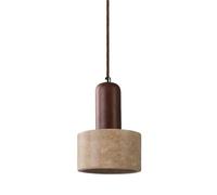 KhUkhu Lámpara Colgante De Mármol De Estilo Industrial Nórdico, Lámpara De Araña De Un Solo Cabezal E27, Accesorio De Iluminación De Techo para Decoración De Sala De Estar, Dormitorio Y Pasillo