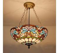 KhUkhu Lámpara Colgante Estilo Candelabro, Lámpara Colgante De Techo Invertida Estilo Victoriano, Lámpara Colgante Vintage, Lámpara De Techo para Sala De Estar, Dormitorio, Comedor