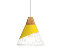 KhUkhu Lámpara Colgante Lámpara De Techo De Metal E27 Lámparas Colgantes Lámpara Industrial Vintage Lámpara De Salón Lámpara De Salón Moderna con Cable Lámpara Vintage para Salón,Amarillo