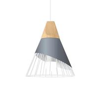 KhUkhu Lámpara Colgante Lámpara De Techo De Metal E27 Lámparas Colgantes Lámpara Industrial Vintage Lámpara De Salón Lámpara De Salón Moderna con Cable Lámpara Vintage para Salón,Gris