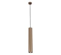 KhUkhu Lámpara Colgante LED De Alto Brillo, Tubo Largo De Aluminio, Lámpara Colgante Impermeable, Lámpara Colgante De Ahorro De Energía, Foco Cilíndrico De Un Solo Cabezal,White Light,30cm