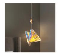 KHUKHU Lámpara De Araña, Lámpara Colgante LED, Lámpara Colgante De Techo Con Luz LED De Cristal De Mariposa for Sala De Estar, Comedor Y Dormitorio(B Style-small)