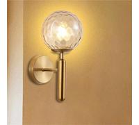 KHUKHU Lámpara De Pared Moderna Minimalista Planet Wall Uplighter 3000K-6000K Aplique De Pared Interior Redondo Ajustable For Sala De Estar, Dormitorio, Pasillo, Baño, Lámpara De Pared(Gold,A)