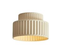 KhUkhu Lámpara De Techo De Resina De Color Crema De Estilo Nórdico, Moderna, con Base E27, para Iluminación De Techo, Cerca del Techo, para Guardarropa, Cocina, Porche Y Pasillo,B