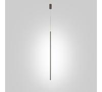 KhUkhu Luces Colgantes De Flauta Ultrafinas, Lámpara De Noche Lineal Creativa, Lámparas De Araña De Tubo Largo LED, Lámparas Colgantes Minimalistas Modernas, Lámparas Colgantes De Tira De Metal,60CM